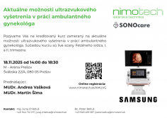 Aktuálne možnosti ultrazvukového vyšetrenia v práci ambulantného a nemocničného gynekológa