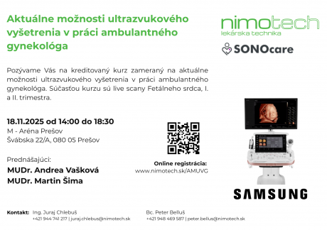 Aktuálne možnosti ultrazvukového vyšetrenia v práci ambulantného a nemocničného gynekológa