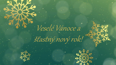 Prajeme vám veselé Vianoce a šťastný nový rok!